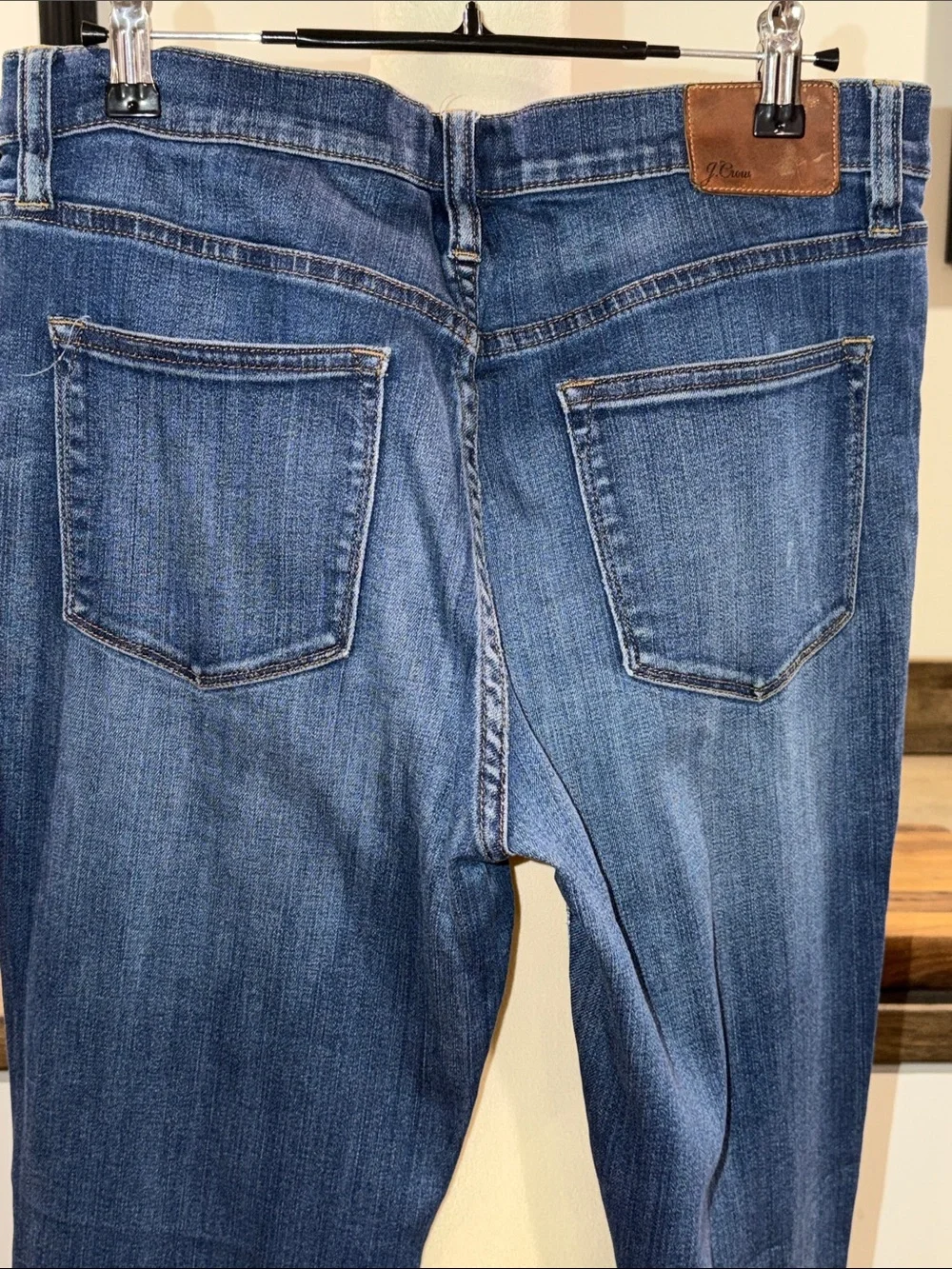 J. Crew Dark Blue Stretch look out high-rise Skinny Jeans size 30 waist